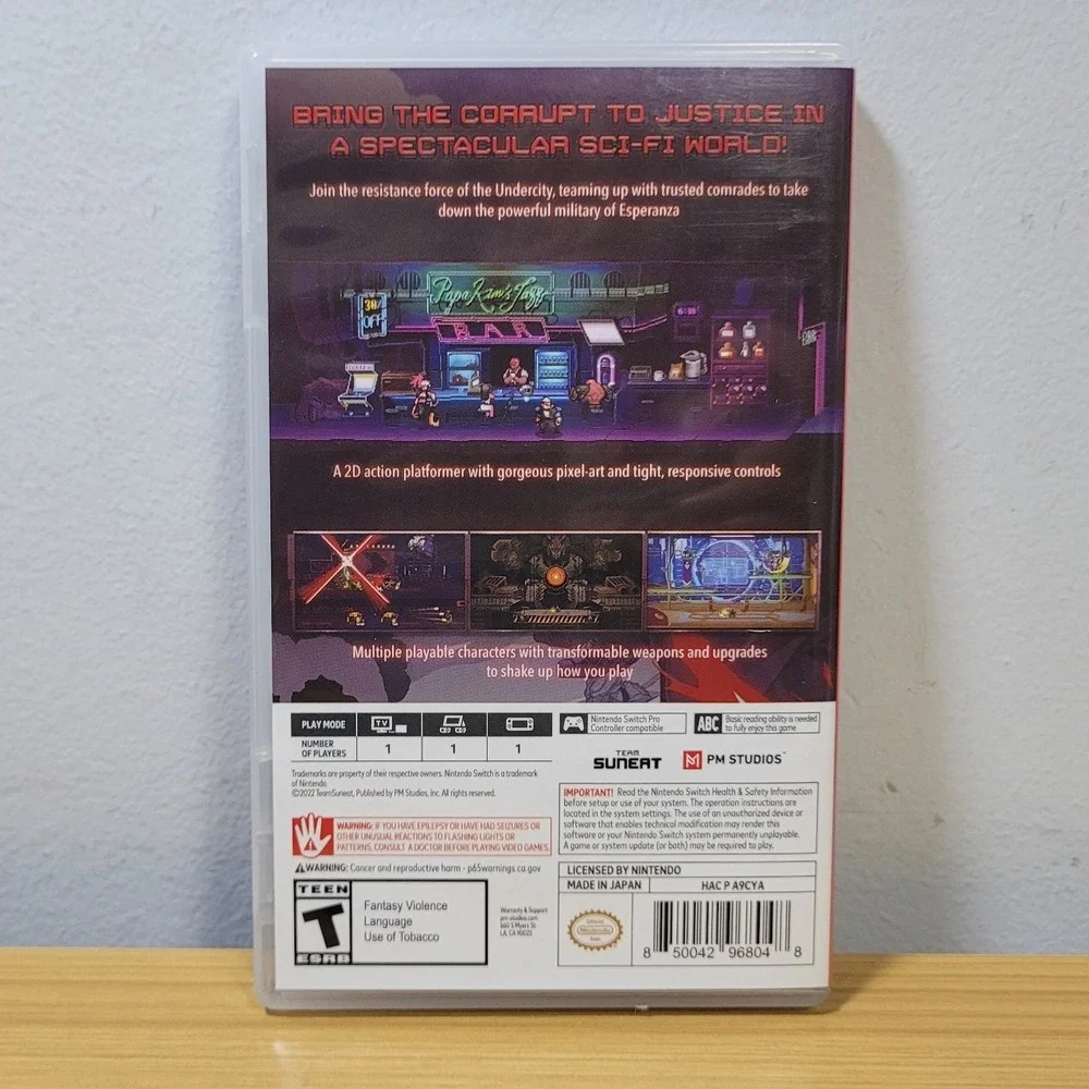 Blade Assault Launch Edition - Nintendo Switch Game w/ Sticker And Postcard - VG